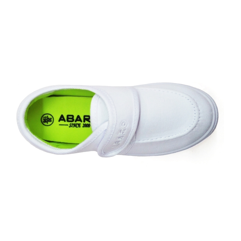 school canvas shoes white